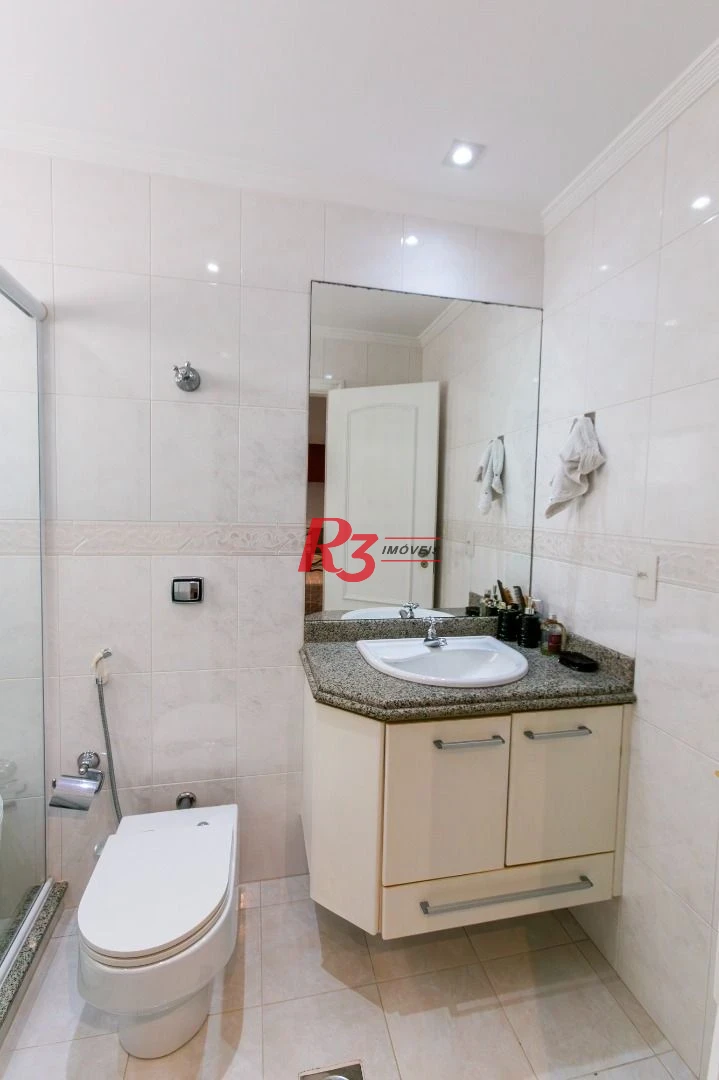 Apartamento para alugar, 204 m² por R$ 23.000,01/mês - Gonzaga - Santos/SP