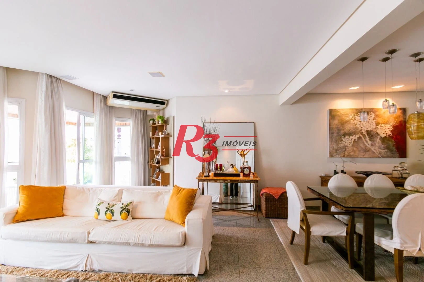 Apartamento para alugar, 204 m² por R$ 23.000,01/mês - Gonzaga - Santos/SP