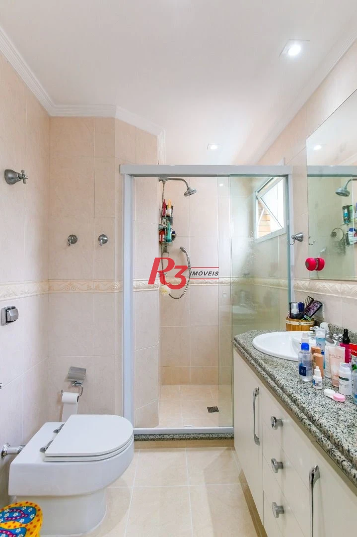 Apartamento para alugar, 204 m² por R$ 23.000,01/mês - Gonzaga - Santos/SP