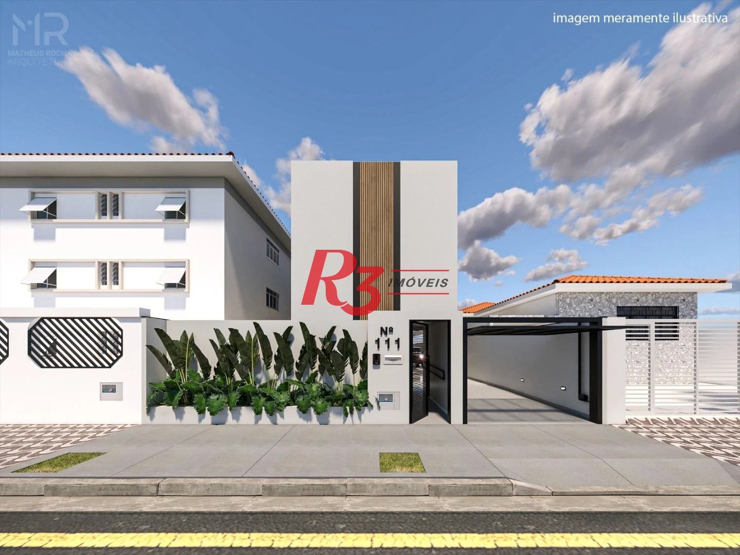Village com 2 dormitórios à venda, 105 m² por R$ 570.000,00 - Vila Belmiro - Santos/SP