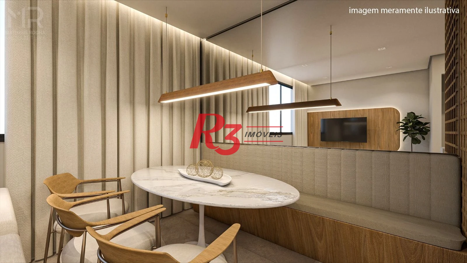Village com 2 dormitórios à venda, 105 m² por R$ 570.000,00 - Vila Belmiro - Santos/SP