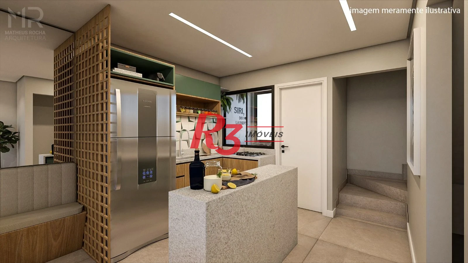 Village com 2 dormitórios à venda, 105 m² por R$ 570.000,00 - Vila Belmiro - Santos/SP