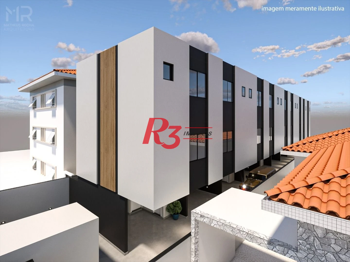 Village com 2 dormitórios à venda, 105 m² por R$ 570.000,00 - Vila Belmiro - Santos/SP