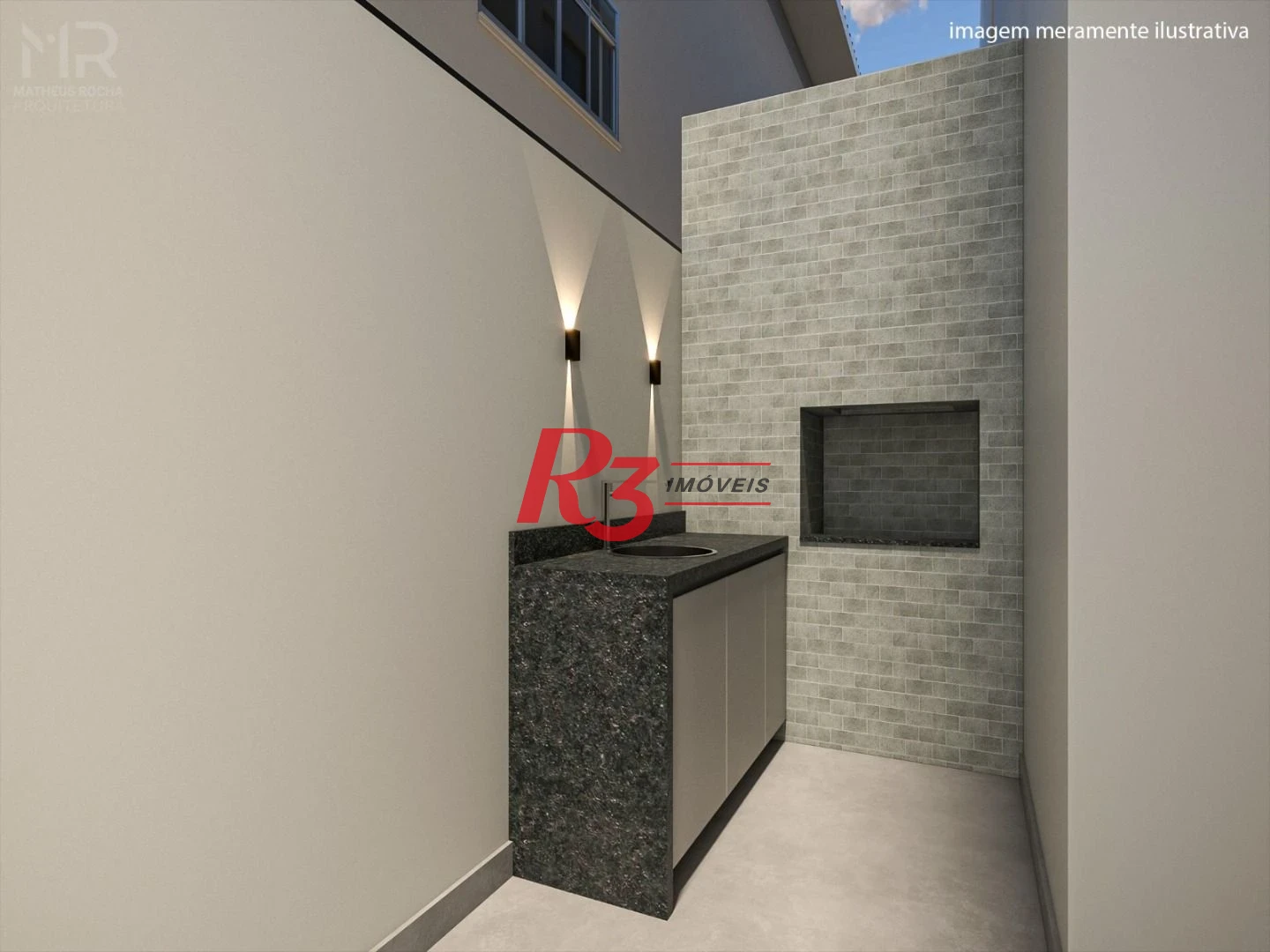 Village com 2 dormitórios à venda, 105 m² por R$ 570.000,00 - Vila Belmiro - Santos/SP