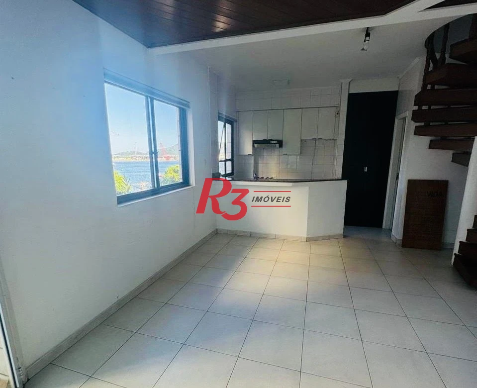 Flat à venda, 70 m² por R$ 640.000,00 - Ponta da Praia - Santos/SP
