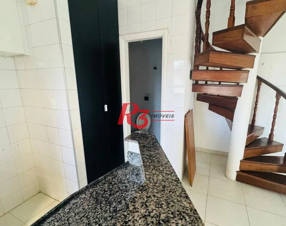 Flat à venda, 70 m² por R$ 640.000,00 - Ponta da Praia - Santos/SP