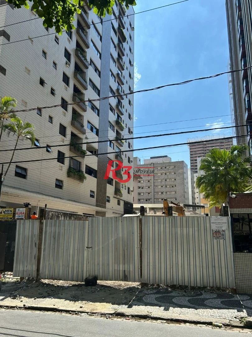 Terreno para alugar, 447 m² por R$ 35.000,00/mês - Vila Belmiro - Santos/SP