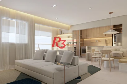 Apartamento à venda, 45 m² por R$ 462.840,00 - Marapé - Santos/SP