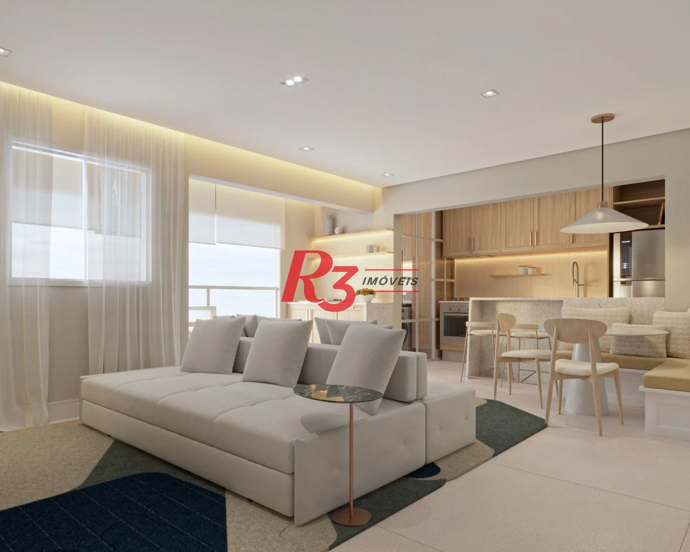 Apartamento à venda, 45 m² por R$ 462.840,00 - Marapé - Santos/SP