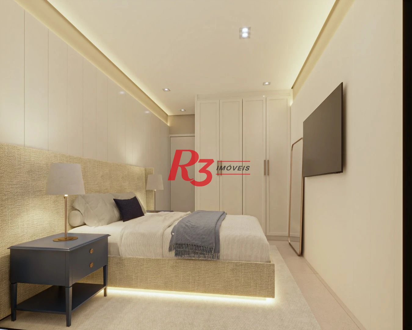 Apartamento à venda, 45 m² por R$ 462.840,00 - Marapé - Santos/SP