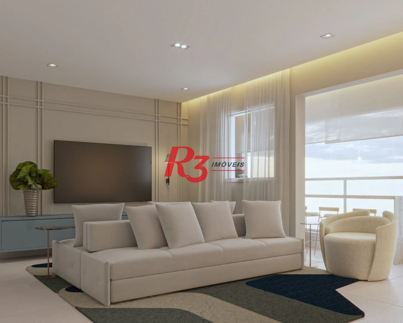 Apartamento à venda, 45 m² por R$ 462.840,00 - Marapé - Santos/SP