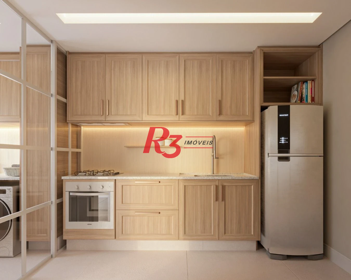 Apartamento à venda, 45 m² por R$ 462.840,00 - Marapé - Santos/SP
