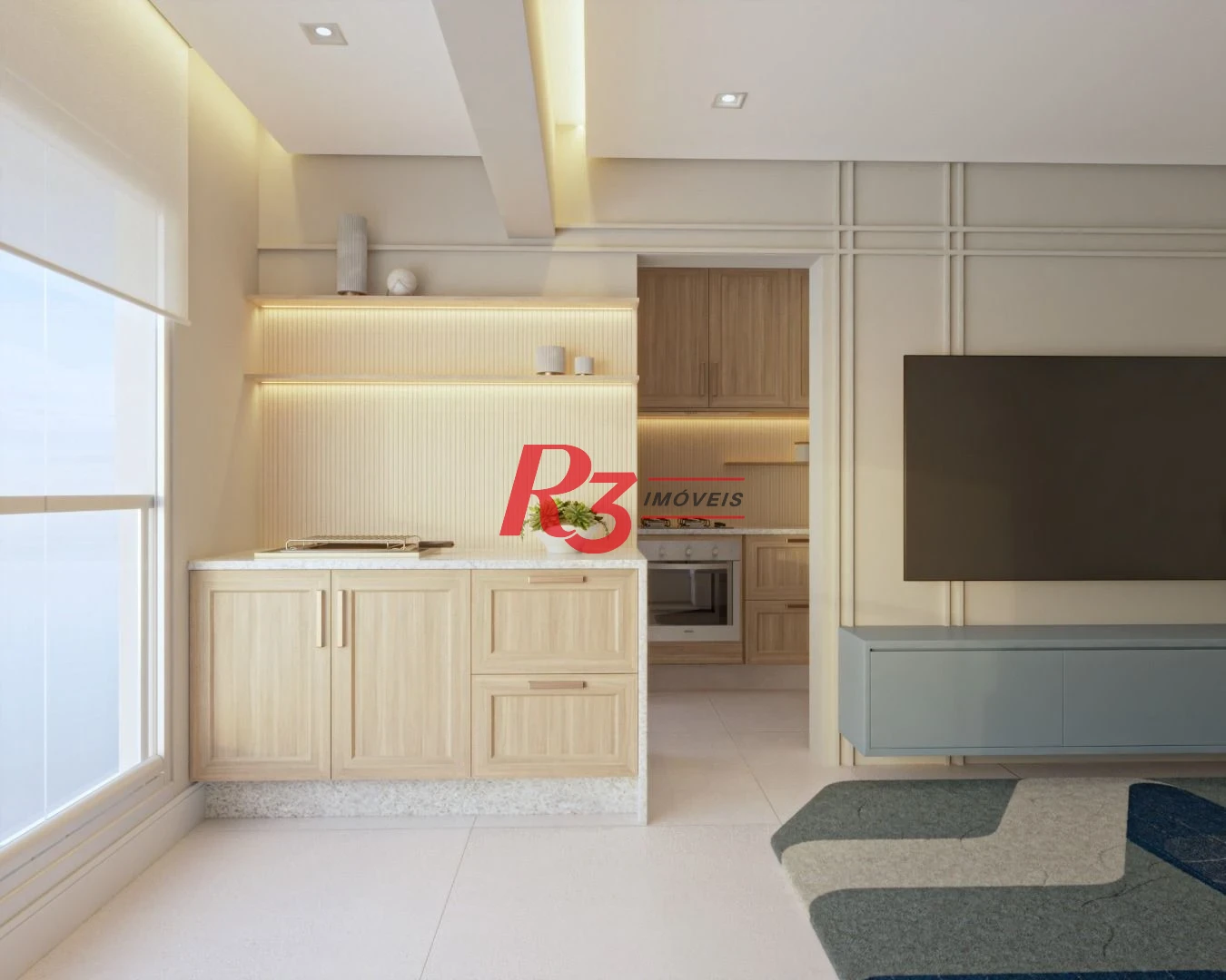 Apartamento à venda, 65 m² por R$ 621.150,00 - Marapé - Santos/SP