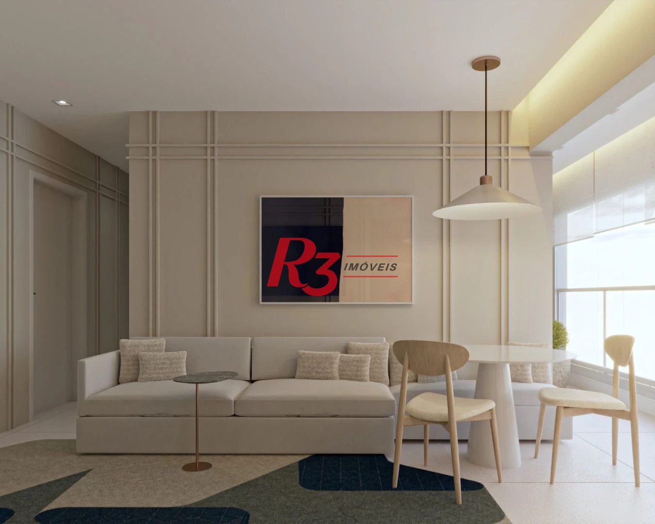 Apartamento à venda, 65 m² por R$ 621.150,00 - Marapé - Santos/SP