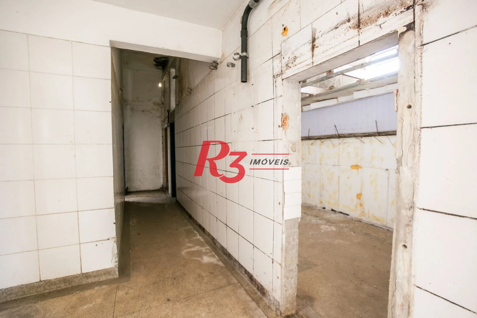 Galpão para alugar, 562 m² por R$ 11.009,00/mês - Macuco - Santos/SP