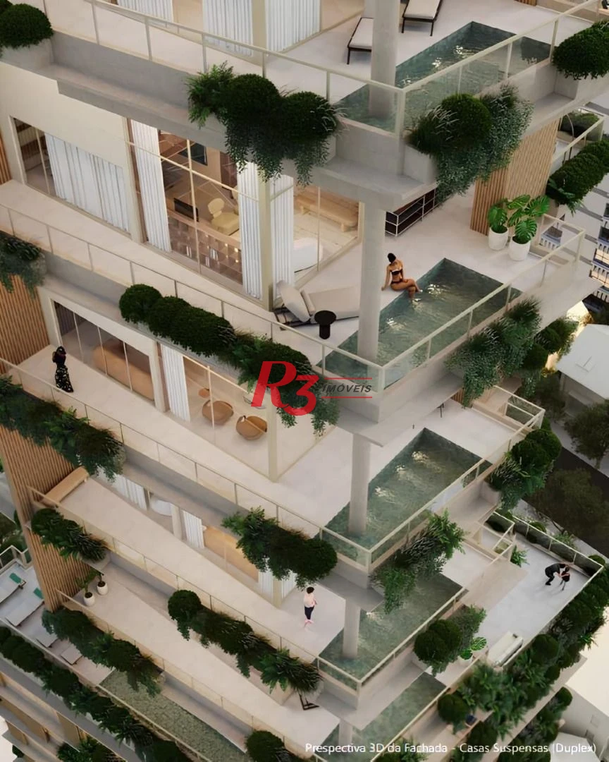 Apartamento com 4 dormitórios à venda, 319 m² por R$ 8.500.000,00 - Ponta da Praia - Santos/SP