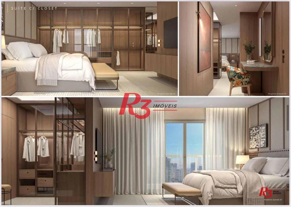 Apartamento com 4 dormitórios à venda, 319 m² por R$ 8.500.000,00 - Ponta da Praia - Santos/SP
