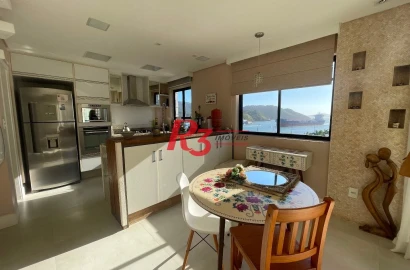 Flat à venda, 85 m² por R$ 1.100.000,00 - Ponta da Praia - Santos/SP