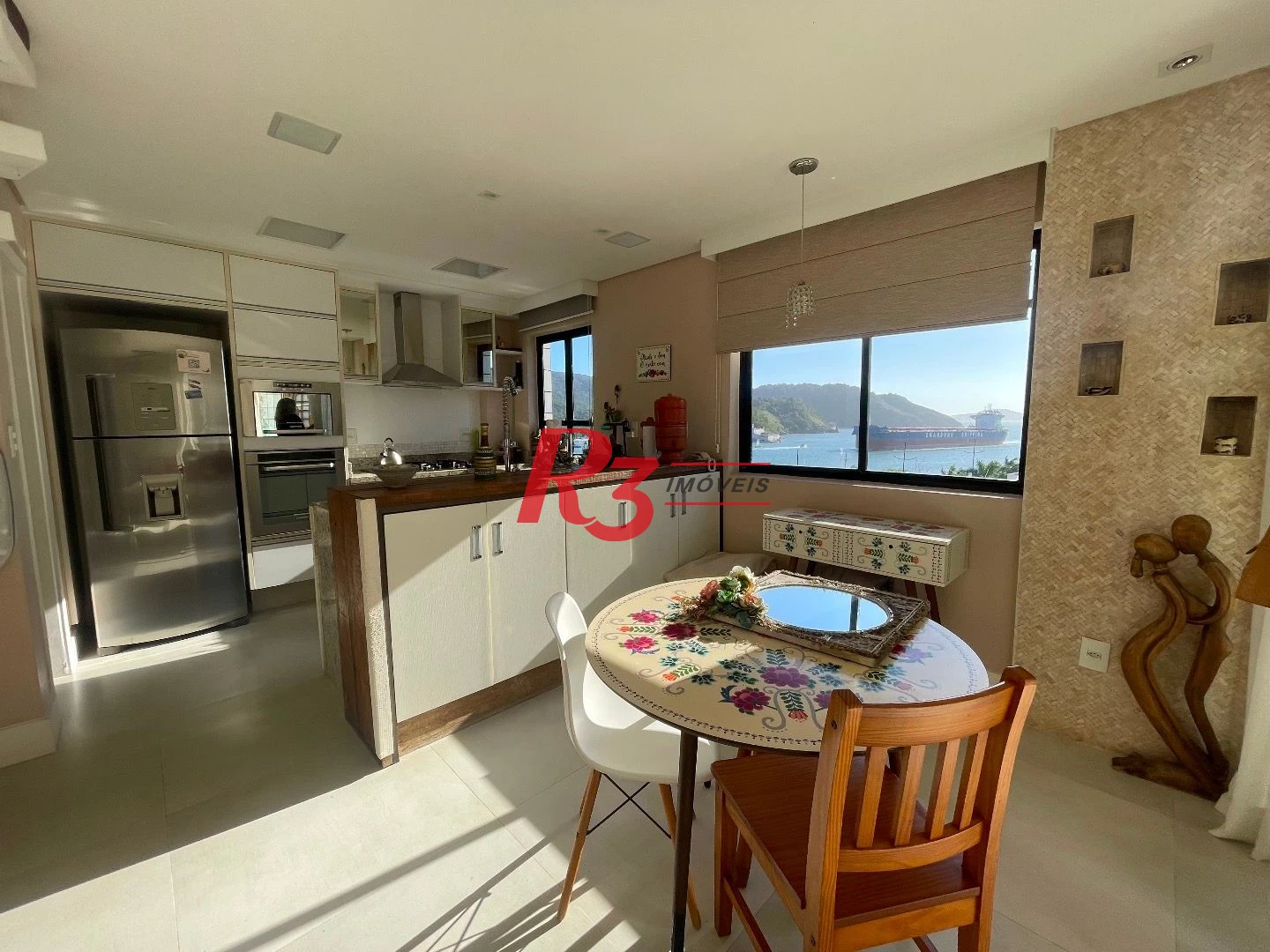 Flat à venda, 85 m² por R$ 1.100.000,00 - Ponta da Praia - Santos/SP