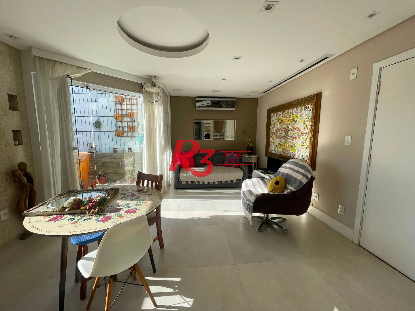 Flat à venda, 85 m² por R$ 1.100.000,00 - Ponta da Praia - Santos/SP
