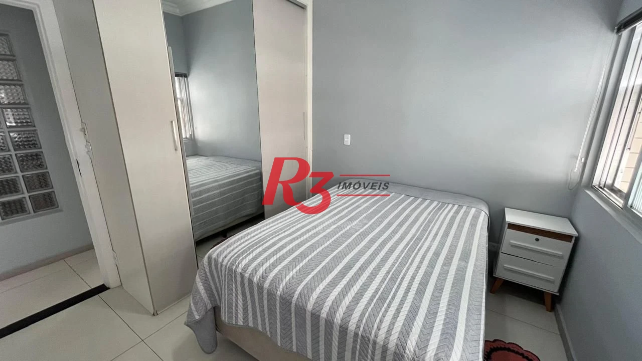 Apartamento à venda, 48 m² por R$ 490.000,00 - Gonzaga - Santos/SP