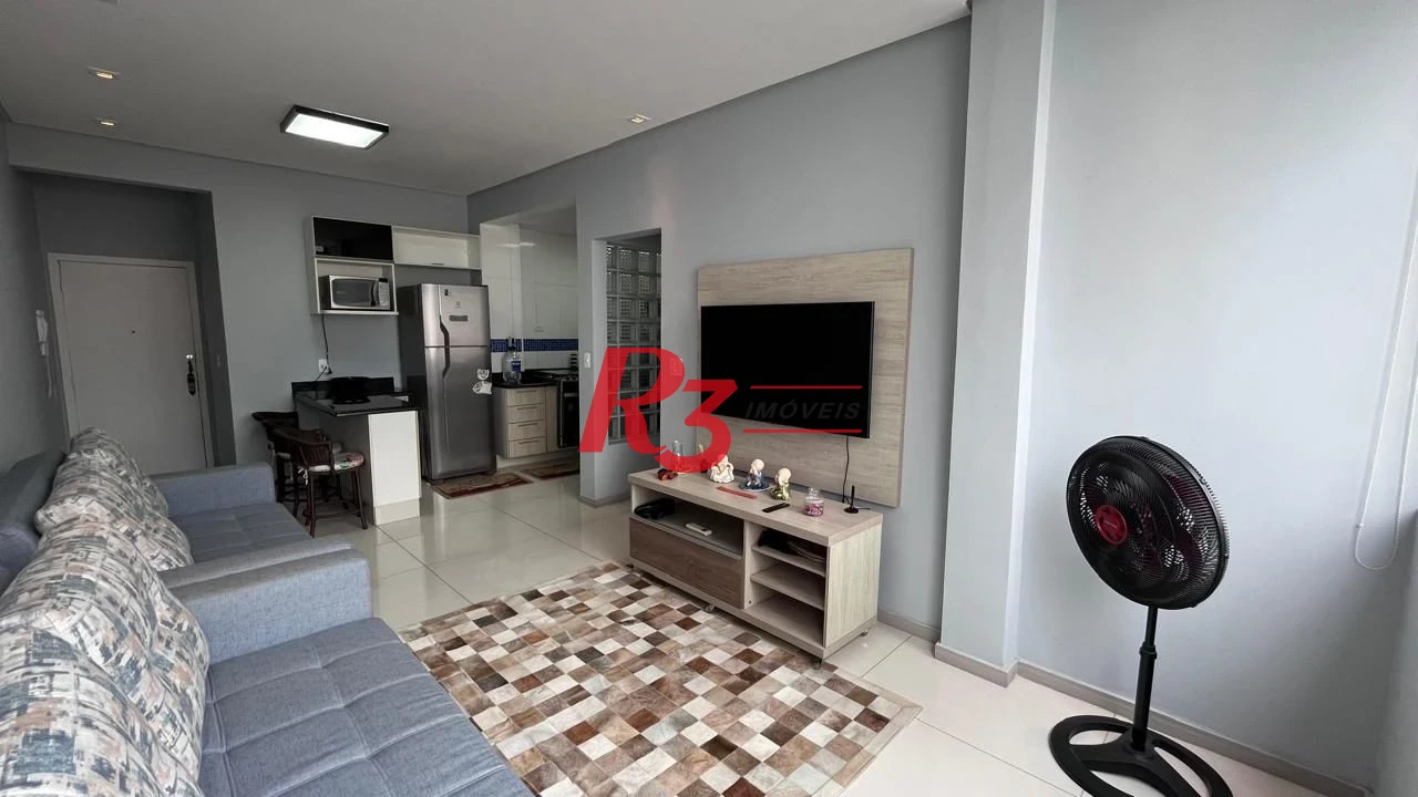 Apartamento à venda, 48 m² por R$ 490.000,00 - Gonzaga - Santos/SP