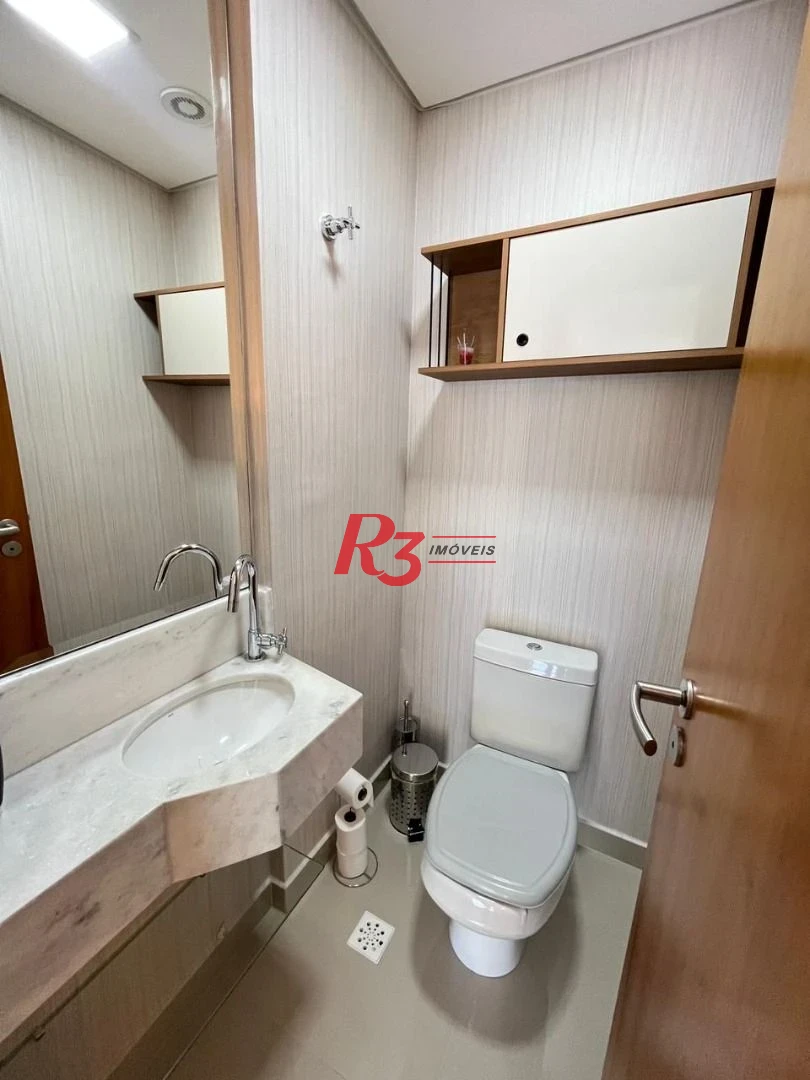 Apartamento com 2 dormitórios à venda, 54 m² por R$ 645.000,00 - Vila Matias - Santos/SP