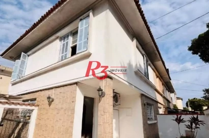 Sobrado à venda, 140 m² por R$ 879.000,00 - Marapé - Santos/SP