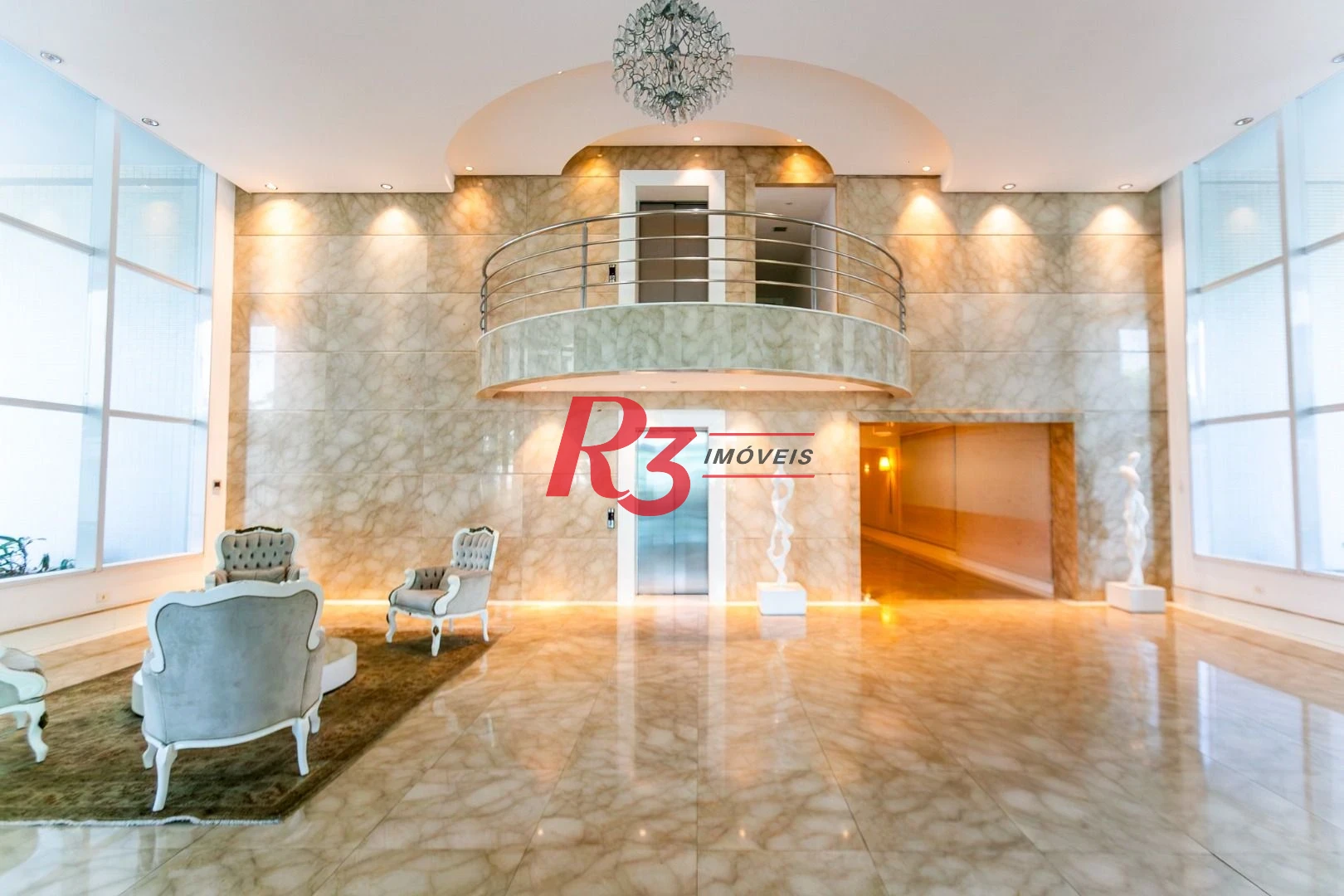 Apartamento à venda, 475 m² por R$ 14.000.000,00 - Gonzaga - Santos/SP