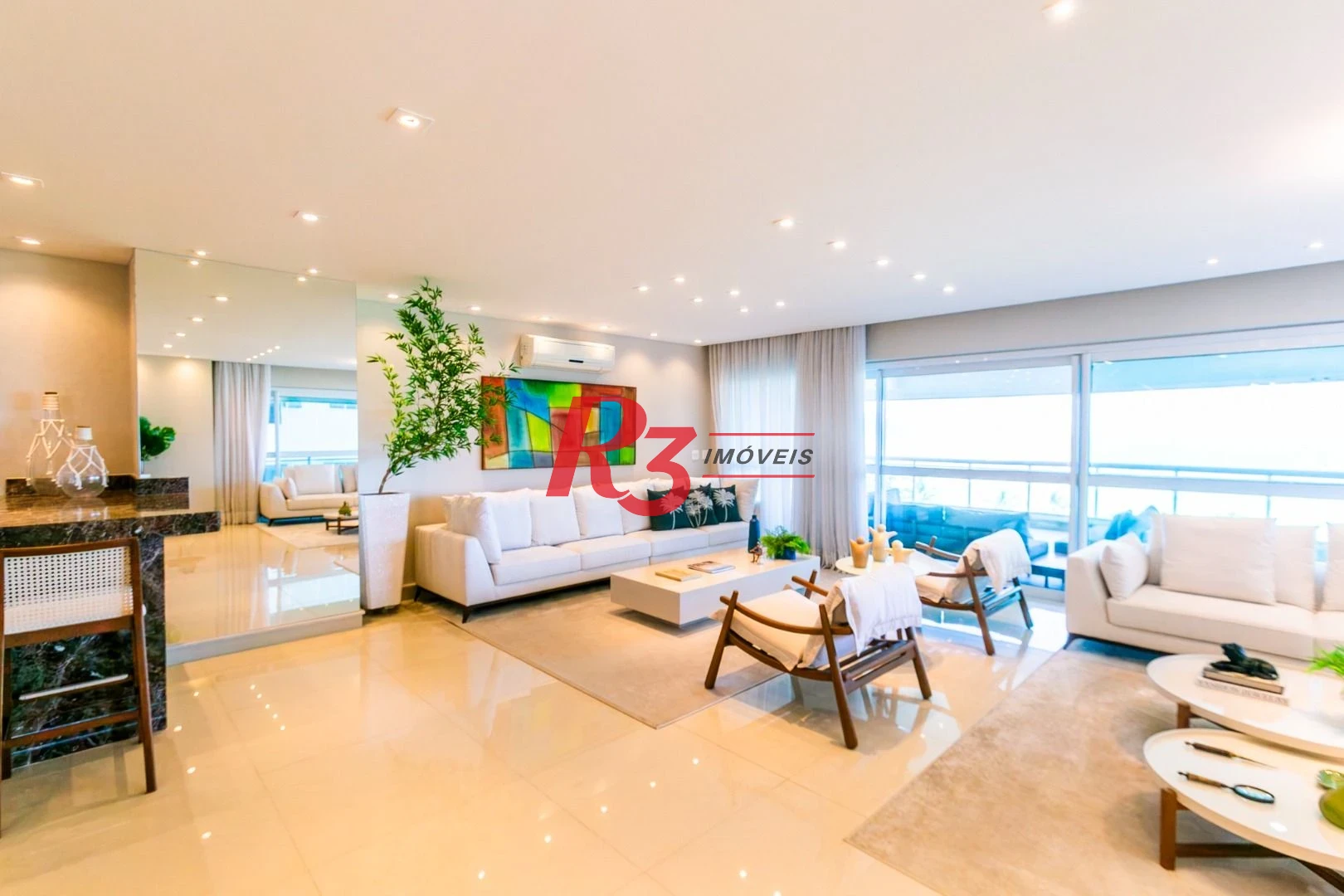 Apartamento à venda, 475 m² por R$ 14.000.000,00 - Gonzaga - Santos/SP