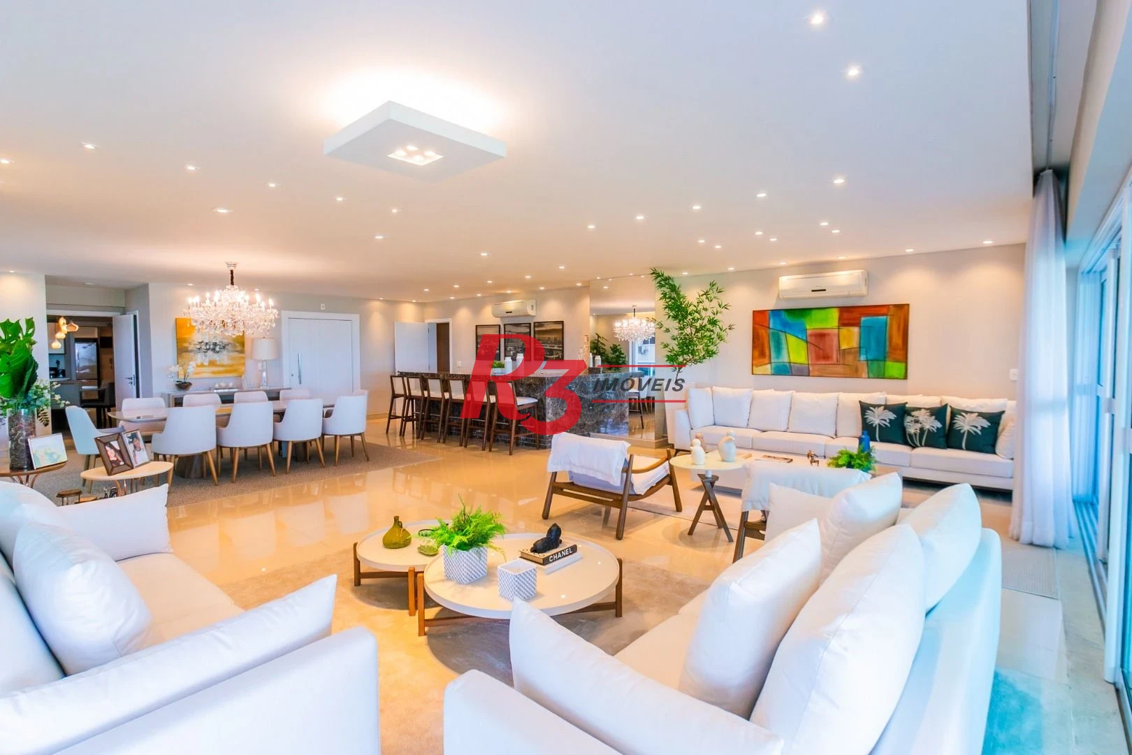 Apartamento à venda, 475 m² por R$ 14.000.000,00 - Gonzaga - Santos/SP