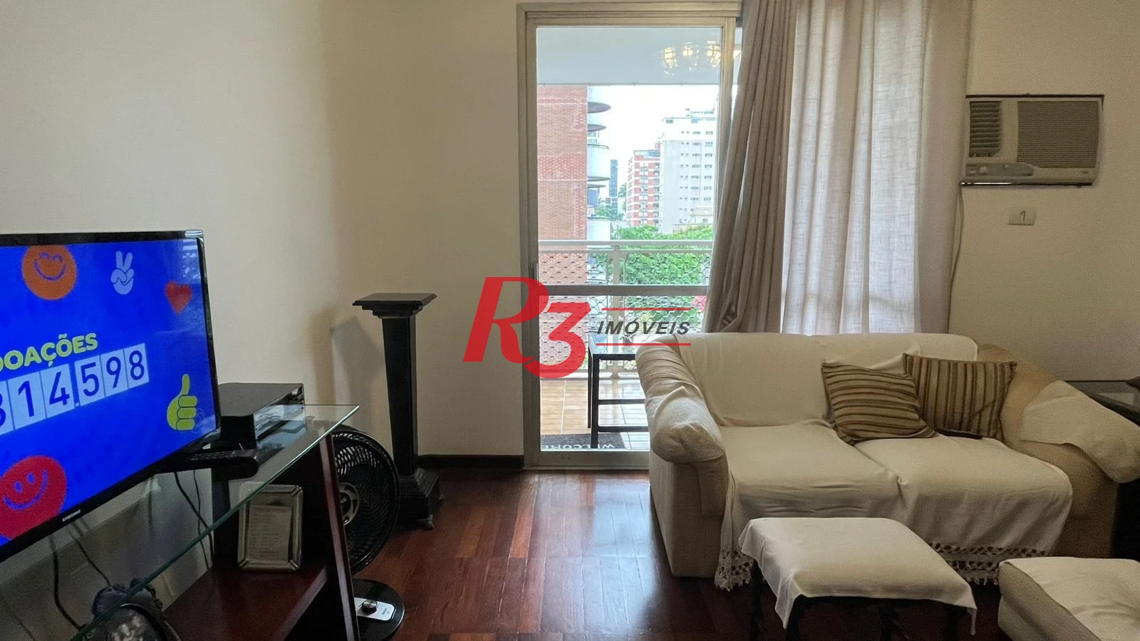 Apartamento com 3 dormitórios à venda, 130 m² por R$ 1.300.000,00 - Gonzaga - Santos/SP