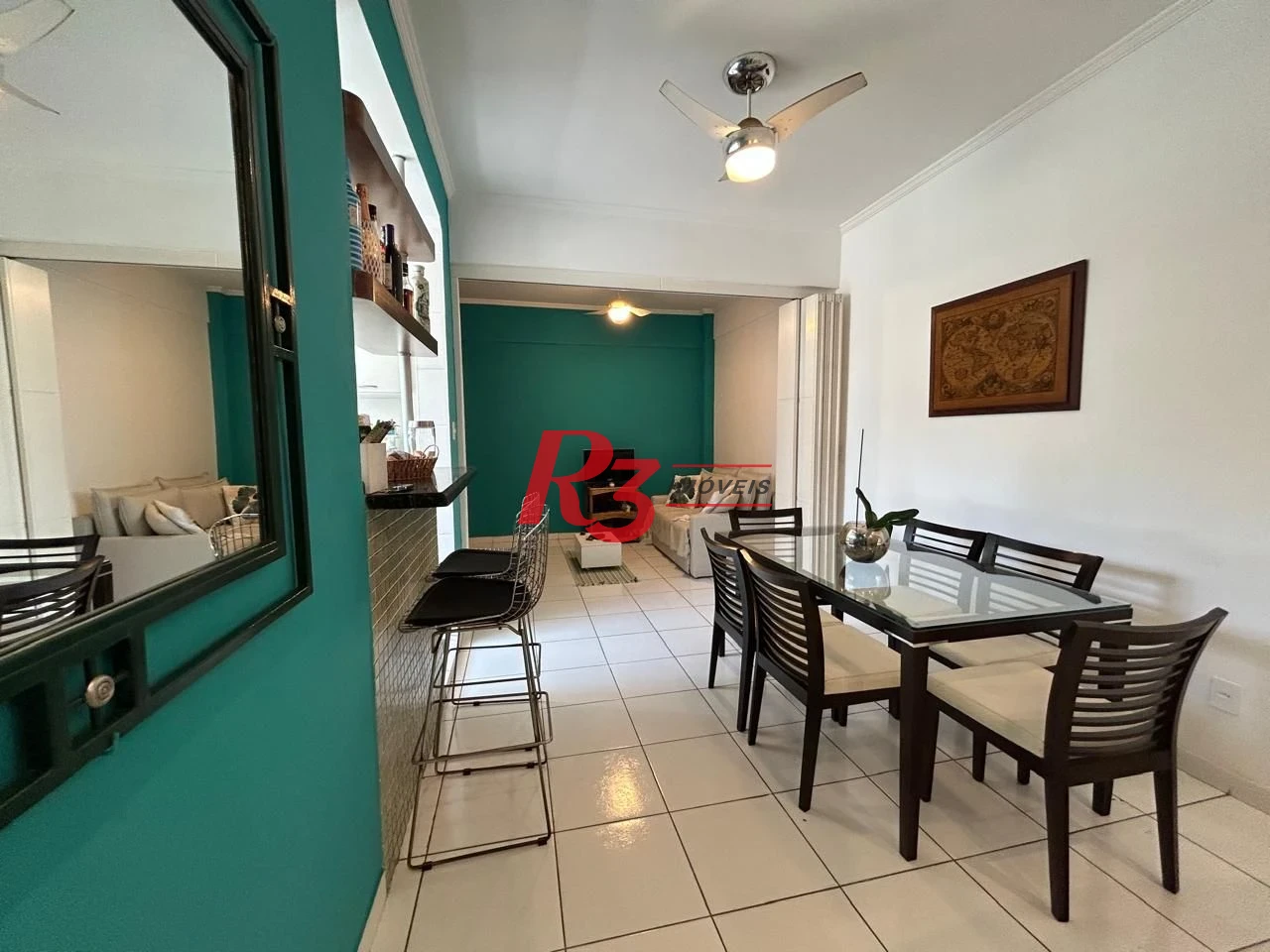 Apartamento com 2 dormitórios à venda, 57 m² por R$ 469.000,00 - Boqueirão - Santos/SP