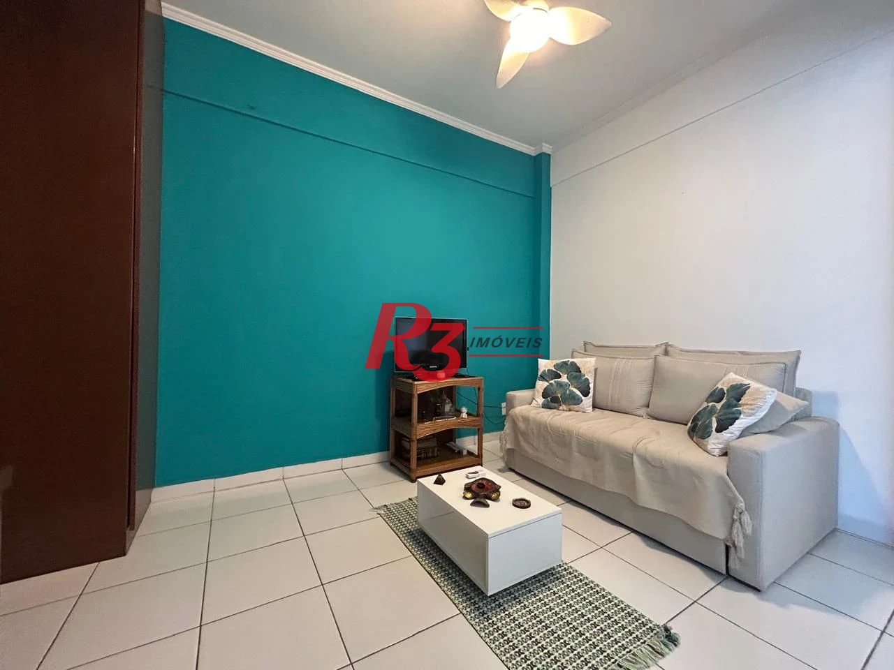 Apartamento com 2 dormitórios à venda, 57 m² por R$ 469.000,00 - Boqueirão - Santos/SP