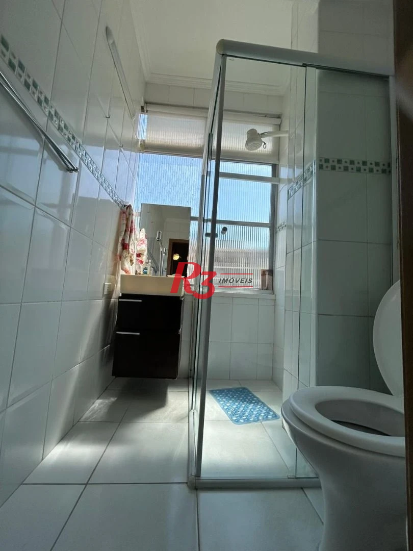 Apartamento com 2 dormitórios à venda, 57 m² por R$ 469.000,00 - Boqueirão - Santos/SP