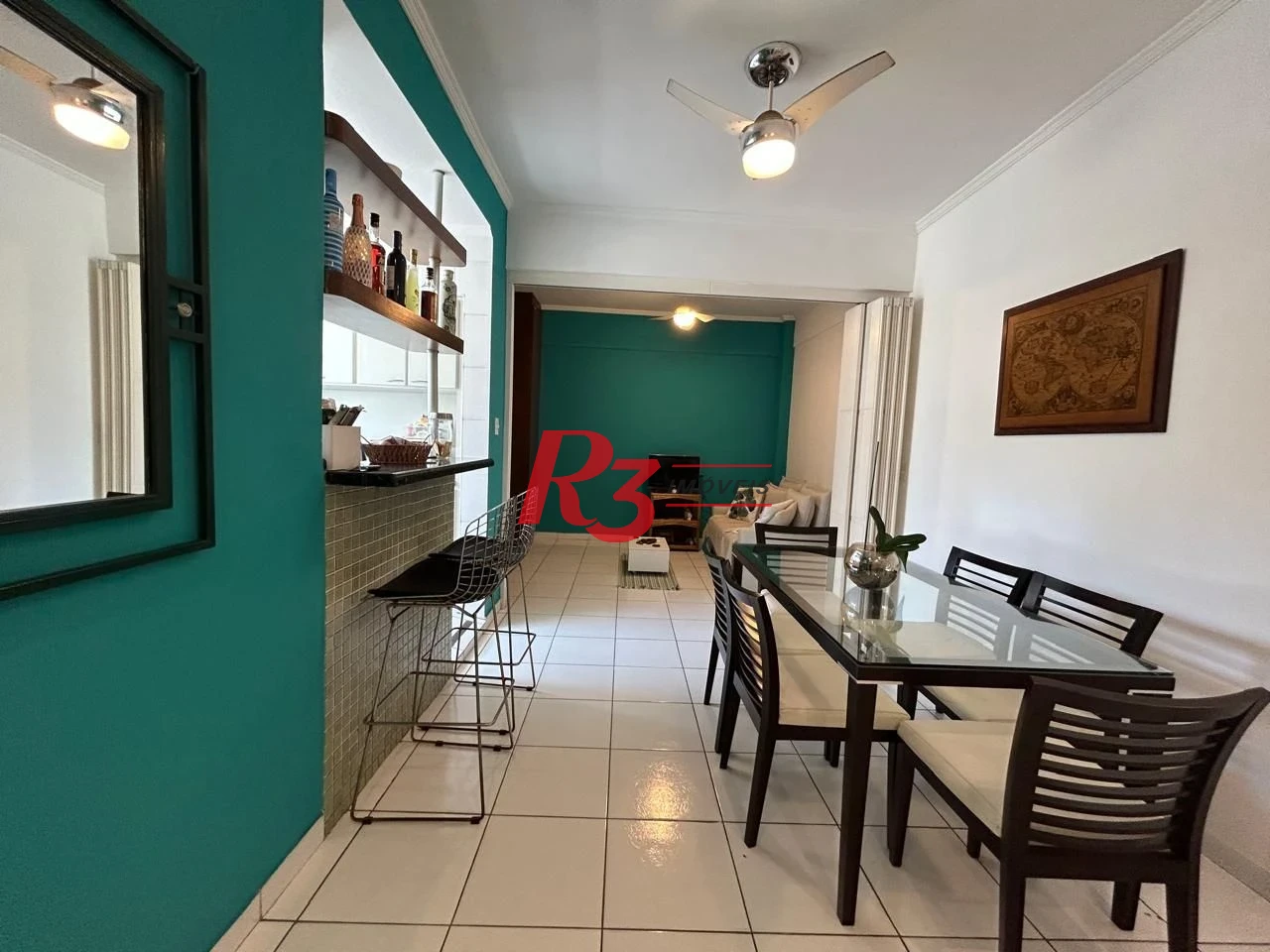 Apartamento com 2 dormitórios à venda, 57 m² por R$ 469.000,00 - Boqueirão - Santos/SP