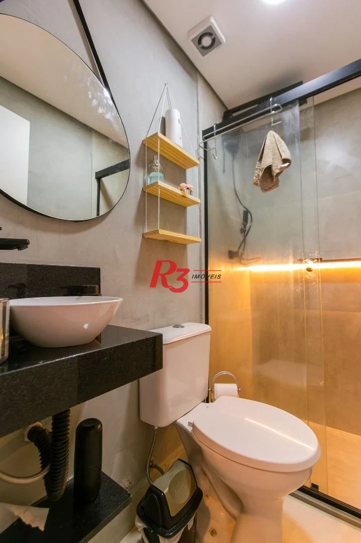 Apartamento à venda, 48 m² por R$ 480.000,00 - Aparecida - Santos/SP