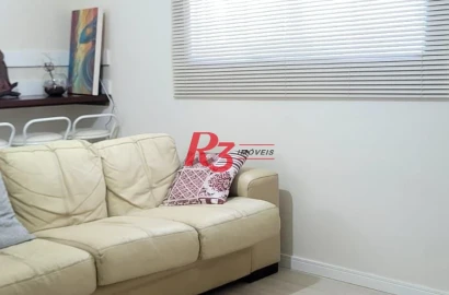 Apartamento com 3 dormitórios à venda, 97 m² por R$ 510.000,00 - Macuco - Santos/SP