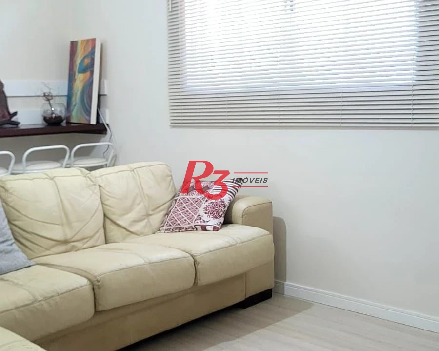 Apartamento com 3 dormitórios à venda, 97 m² por R$ 510.000,00 - Macuco - Santos/SP