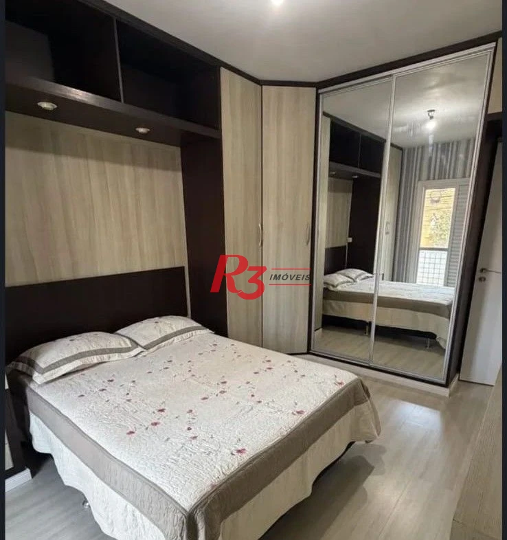 Apartamento com 3 dormitórios à venda, 97 m² por R$ 510.000,00 - Macuco - Santos/SP