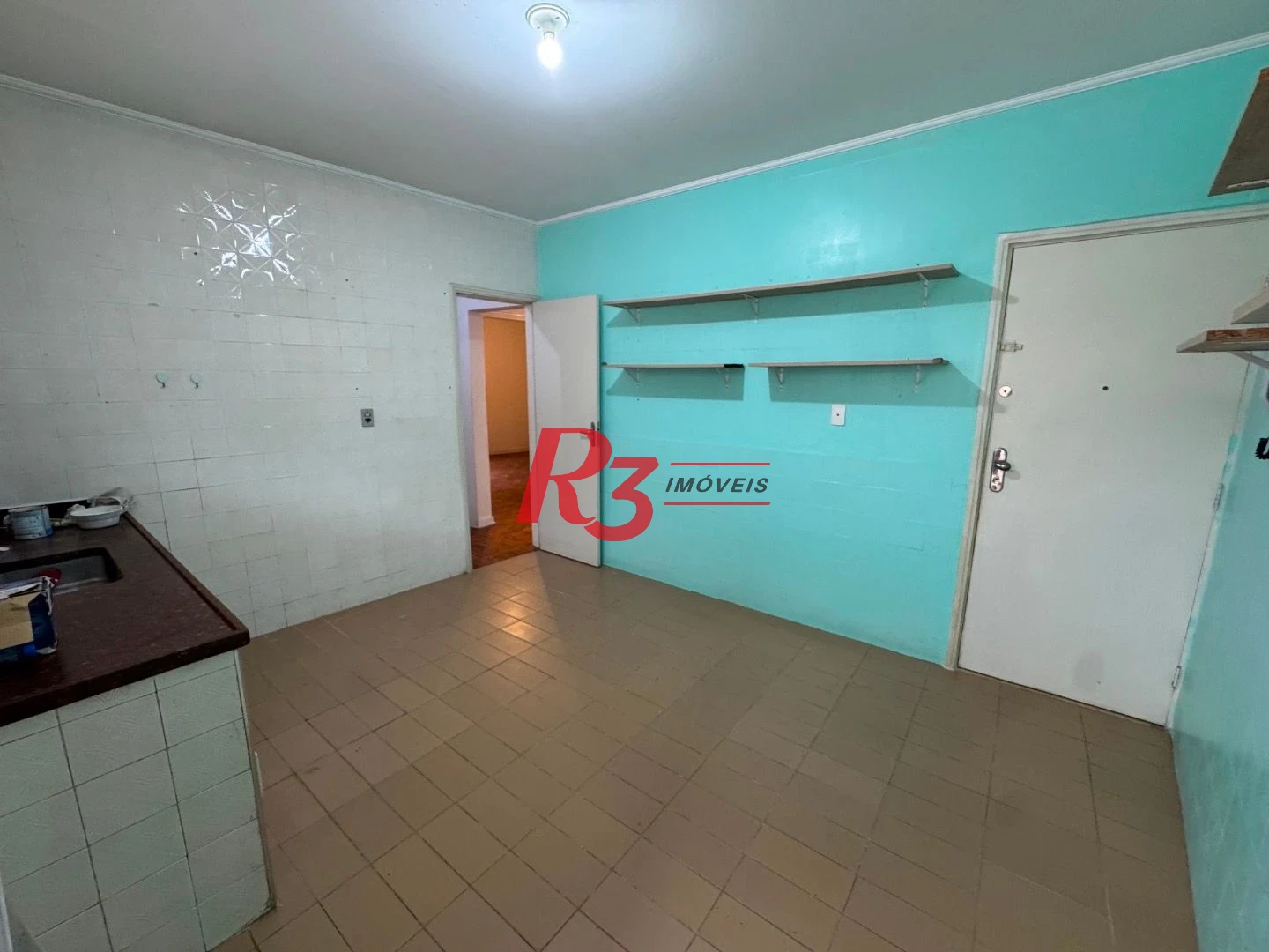 Apartamento com 3 dormitórios para alugar, 100 m² por R$ 3.300,02/mês - Embaré - Santos/SP