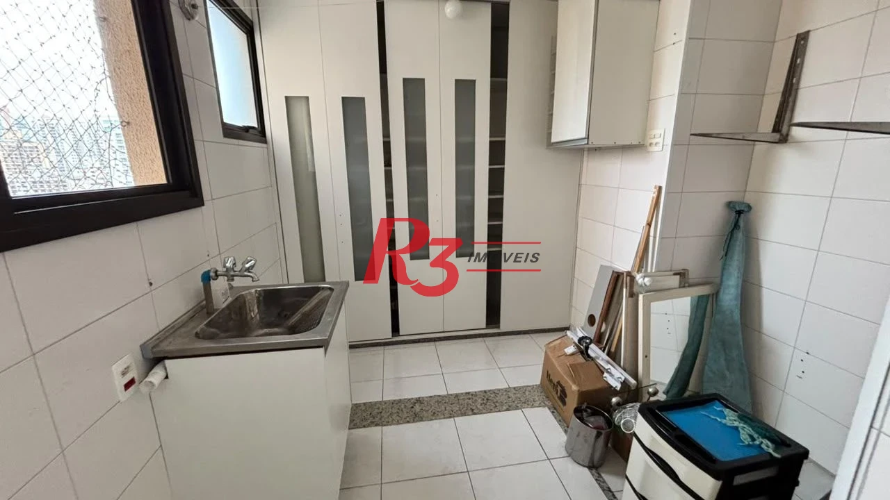 Apartamento para alugar, 125 m² por R$ 10.500,00/mês - Ponta da Praia - Santos/SP