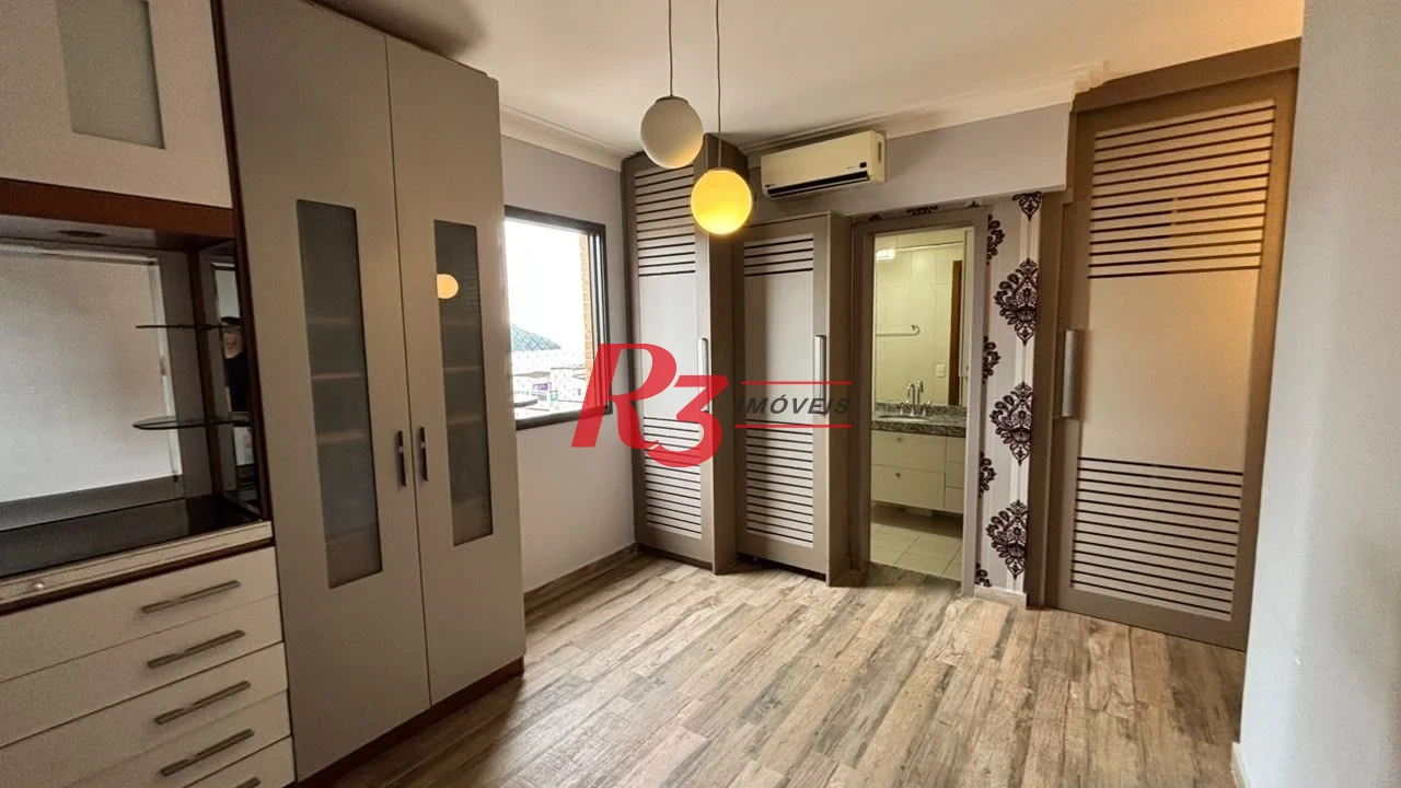 Apartamento para alugar, 125 m² por R$ 10.500,00/mês - Ponta da Praia - Santos/SP
