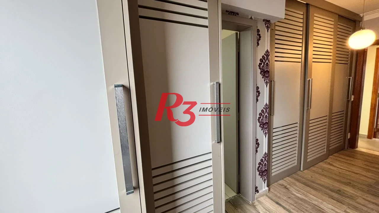 Apartamento para alugar, 125 m² por R$ 10.500,00/mês - Ponta da Praia - Santos/SP