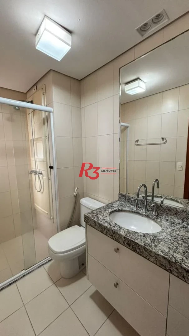 Apartamento para alugar, 125 m² por R$ 10.500,00/mês - Ponta da Praia - Santos/SP