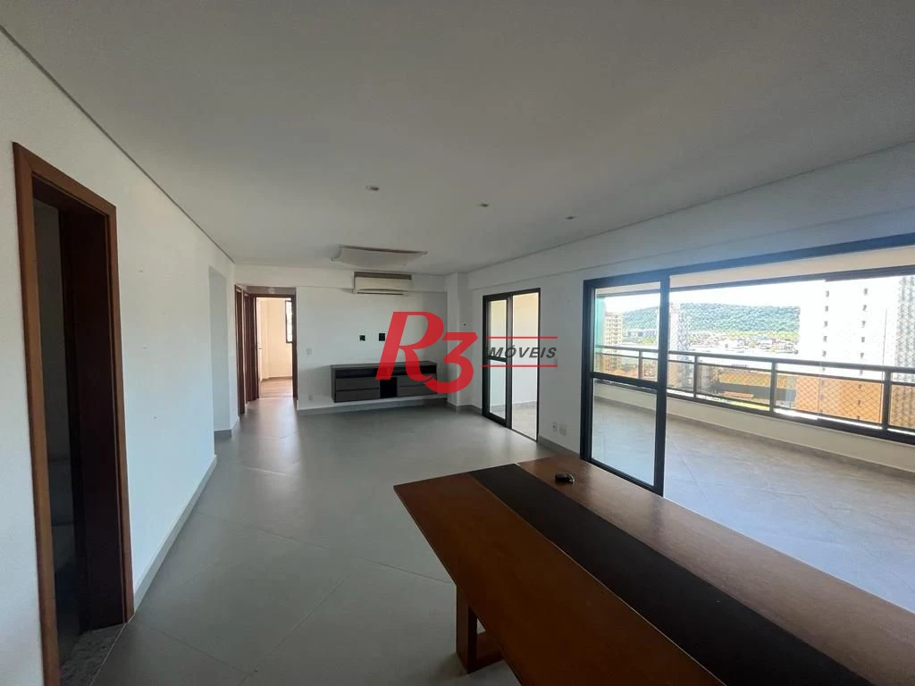 Apartamento para alugar, 125 m² por R$ 13.000,00/mês - Ponta da Praia - Santos/SP