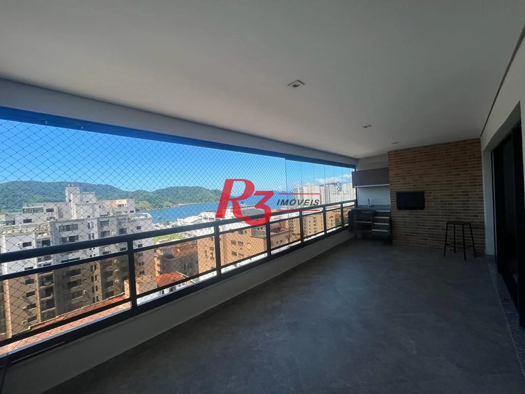 Apartamento para alugar, 125 m² por R$ 13.000,00/mês - Ponta da Praia - Santos/SP