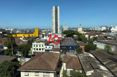 Sala para alugar, 112 m² por R$ 4.500,00/mês - Gonzaga - Santos/SP