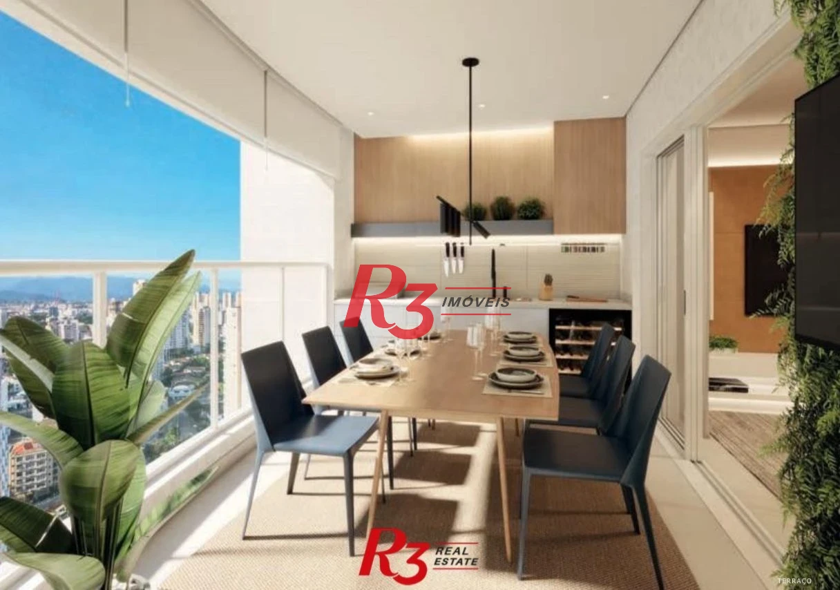 Apartamento à venda, 163 m² por R$ 3.630.000,00 - Ponta da Praia - Santos/SP