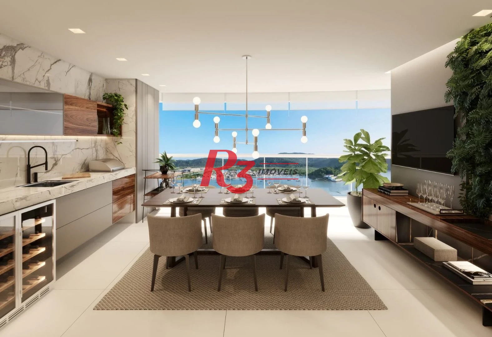 Apartamento à venda, 163 m² por R$ 3.630.000,00 - Ponta da Praia - Santos/SP